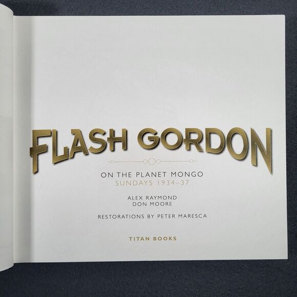 Flash Gordon On the Planet Mongo Alex Raymond Hardcover Graphic Novel 1st Ed. VG - Picture 5 of 13